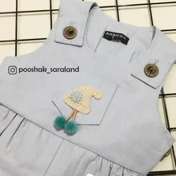 بیلر  شلوارکی دخترانه طرح کلاه