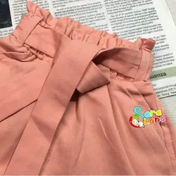 ست پیراهن و شلوارک نوزاد دخترانه اکلیلی