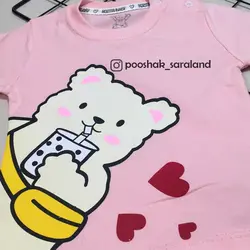 ست بلوز و شلوارک طرح خرس