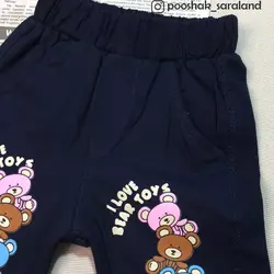 ست بلوز و شلوارک طرح خرس