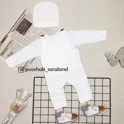 ست بلوز و بیلر نوزاد طرح گوزن