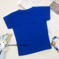 بلوز آستین کوتاه نوزاد آبی Champion