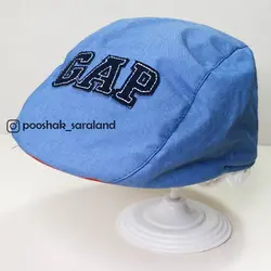 کلاه فلت نوزاد پسرانه طرح GAP