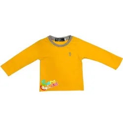 بلوز آستین بلند پسرانه طرح پولو