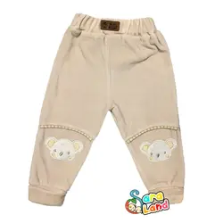 بلوز و شلوار مخمل طرح خرس و بولینگ