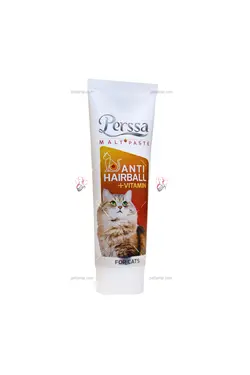 خمیرمالت و ویتامین گربه پرسا مدل آنتی هربال | Perssa Antihairball Malt Soft Paste