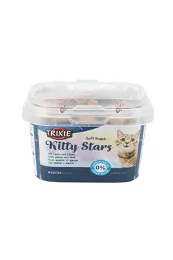 تشویقی بچه گربه تریکسی ۱۴۰ گرمی | Trixie Soft Snack Kitty Stars treatment
