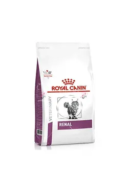 غذای خشک درمانی بیماری کلیوی رنال گربه رویال کنین ۲ کیلویی | Royal Canin Renal Adult Cat