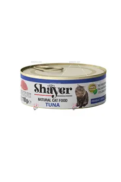 کنسرو ماهی تن گربه نچرال شایر ۱۱۰ گرمی | Shayer Tuna Cat Food