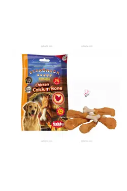 تشویقی سگ نوبی مدل ران مرغ ۳۷۵ گرمی | Nobby StarSnack Chicken Calcium Bone