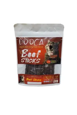 تشویقی مدادی گربه لوکا طعم گوشت گاو ۱۰۰ گرمی | Looca Natural Treat for Cat with Beef Sticks