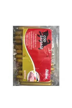 تشویقی سوسیس بیولین با طعم ماهی و مرغ مخصوص سگ ۱۵ گرمی |  Bioline Sausage Treatment for Dog with Cod Fish