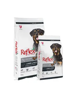 غذای خشک سگ بالغ رفلکس طعم بره و برنج ۳ کیلویی |  Reflex Adult Dog with Lamb and Rice Dry Food