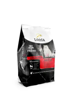 غذای خشک گربه بالغ لوکا طعم گوشت گاو و برنج ۱۵ کیلویی | Looca Adult Cat with Beef and Rice