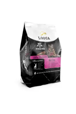 غذای خشک سگ بالغ مراقبت پوستی لوکا ۲ کیلویی | Looca Adult Dog Skin Care with Chicken and Rice