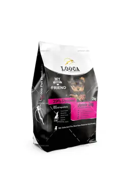 غذای خشک پاپی نژاد بزرگ لوکا مدل جونیور ۲ کیلویی | Looca Junior Dog with Chicken and Rice