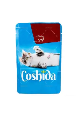 پوچ گربه کوشیدا با طعم گوشت گاو ۱۰۰ گرمی |  Coshida Cat Pouch Beef in Jelly