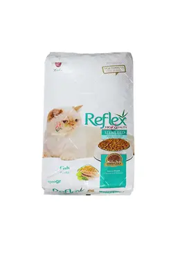 غذای خشک گربه بالغ عقیم شده رفلکس ١۵ کیلویی | Reflex Sterilised Cat Dry Food