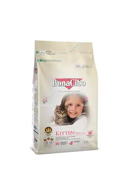 غذای خشک بچه گربه بوناسیبو ۱.۵ کیلویی | Bonacibo Kitten Dry Food