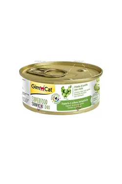 کنسرو مرغ با سیب گربه بالغ جیم کت ۷۰ گرمی | GimCat Chicken with Apples