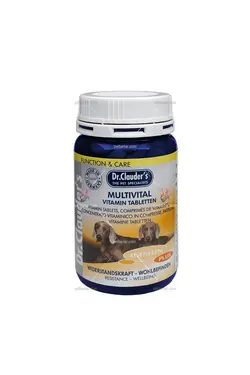قرص مولتی ویتامین تقویت ایمنی سگ دکتر کلادرز  ۲۰۰ گرمی | Dr. Clauder’s Multi Vitamin Tabs Immune Plus