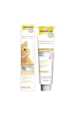 خمیرمولتی ویتامین گربه جیم کت ۱۰۰ گرمی | GimCat Multivitamin paste