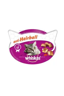 تشویقی گربه آنتی هربال ویسکاس |whiskas anthairball Stick for cat