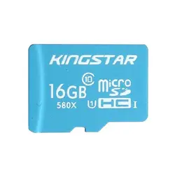 کارت حافظه microSDHC کینگ استار کلاس 10 استاندارد UHS-I U1 سرعت 85MBps بدون آداپتور ظرفیت 16 گیگابایت