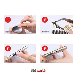 قیمت و خرید اینترنتی برچسب محافظ اسپیکر گوشی نت استیک مدل ML12 بسته 12 عددیقاصدکالا