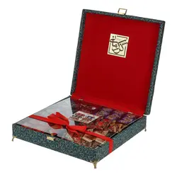 گز لقمه و سوهان عسلی ترکیبی جعبه ترمه