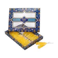 نبات چوبی نی دار زعفرانی جعبه مقوایی