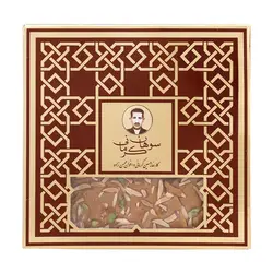 سوهان عسلی تخت جعبه مقوایی