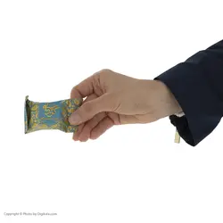 گز لقمه پسته 28 درصد جعبه چوبی شش ضلعی