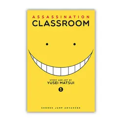 مانگا Assassination Classroom اثر Yusei Matsui نشر VIZ Media LLC جلد های 1 الی 21