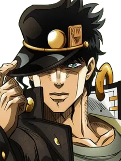 کلاه انیمه JoJo's Bizarre Adventure طرح Jotaro Kujo