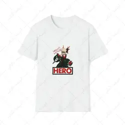 تیشرت طرح انیمه مدرسه قهرمانی من - My Hero Academia کد 16