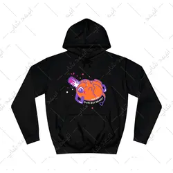 هودی مشکی طرح انیمه chainsaw man کد 3