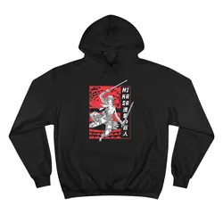 هودی مشکی طرح انیمه attack on titan