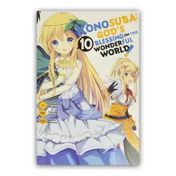 مانگا Konosuba جلد های 1 الی 11 اثر Natsume Akatsuki نشر Yen Press