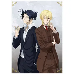 پوستر گلاسه طرح انیمه Moriarty the Patriot کد 005