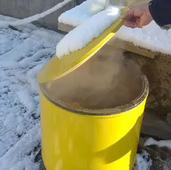 منبع انبساط باز عایق دار مهرافروز 350 لیتری | قیمت و فروش منبع انبساط مهرافروز