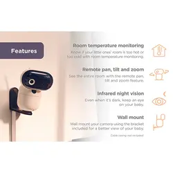 دوربین اتاق کودک موتورولا مدل PIP1610 HD