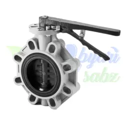 شیر پروانه ای پلیمری 3 اینچ