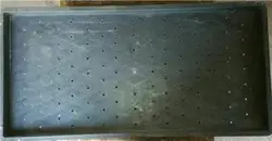 سینی کشت علوفه و برنج (مشکی رنگ)