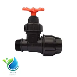 شیر یکسررابط و یکسر دنده بیرون 2*63 (Gate Valve)
