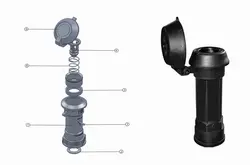 شیر خودکار پلیمری 11/2 اینچ