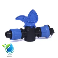 شیر انشعاب تیپ (مهره استپ دار) به لی فلت (حلزونی)