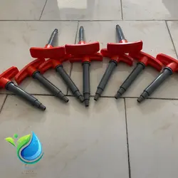 سر آبپاش دوشی پلاستیکی کوتاه