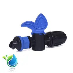 شیر انشعاب تیپ مهره راست به لی فلت حلزونی بهاران قطره