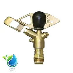 آبپاش برنجی پروت 3 نازله تمام دور مشابه آبپاش ZK-30